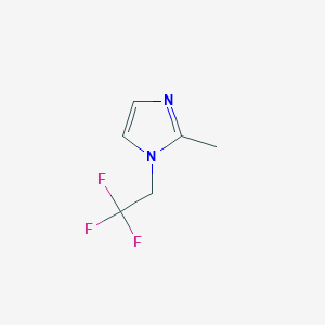 2-methyl-1-(2,2,2-trifluoroethyl)-1H-imidazole