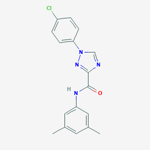 1-(4-chlorophenyl)-N-(3,5-dimethylphenyl)-1H-1,2,4-triazole-3-carboxamide