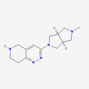 2-methyl-5-{5H,6H,7H,8H-pyrido[4,3-c]pyridazin-3-yl}-octahydropyrrolo[3,4-c]pyrrole, cis