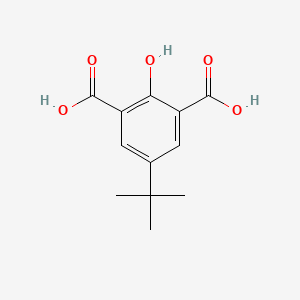 5-Tert-butyl-2-hydroxybenzene-1,3-dicarboxylic acid