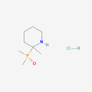 2-Dimethylphosphoryl-2-methylpiperidine;hydrochloride