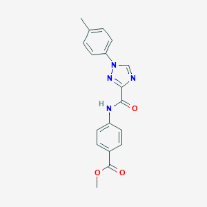 methyl 4-({[1-(4-methylphenyl)-1H-1,2,4-triazol-3-yl]carbonyl}amino)benzoate