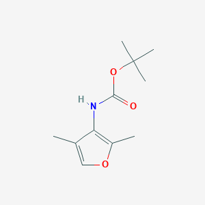 Tert-butyl N-(2,4-dimethylfuran-3-yl)carbamate