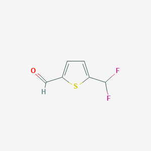 5-(Difluoromethyl)thiophene-2-carbaldehyde