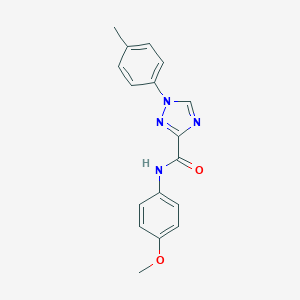 N-(4-methoxyphenyl)-1-(4-methylphenyl)-1H-1,2,4-triazole-3-carboxamide