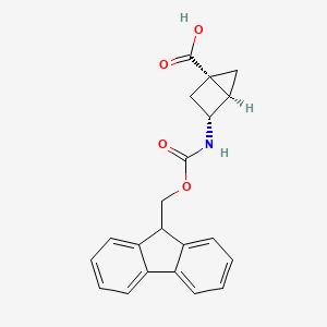 (1S,3R,4R)-3-(9H-Fluoren-9-ylmethoxycarbonylamino)bicyclo[2.1.0]pentane-1-carboxylic acid
