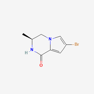 molecular formula C8H9BrN2O B2788910 Schembl22759729 CAS No. 2375249-79-7