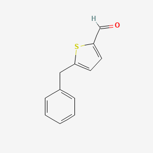 molecular formula C12H10OS B2788986 5-Benzylthiophene-2-carbaldehyde CAS No. 83322-23-0