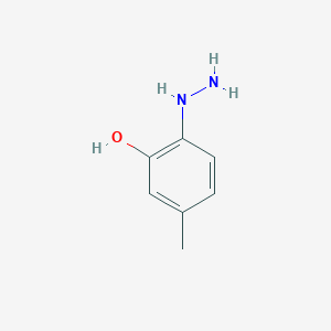 molecular formula C7H10N2O B2789012 2-Hydrazino-5-methyl-phenol CAS No. 220595-10-8