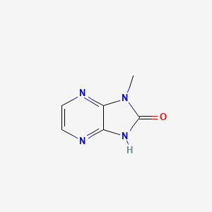 molecular formula C6H6N4O B2789062 1-Methyl-1h-imidazo[4,5-b]pyrazin-2(3h)-one CAS No. 84996-45-2