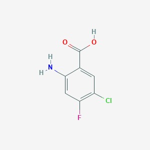 B2789066 2-Amino-5-chloro-4-fluorobenzoic acid CAS No. 351367-77-6