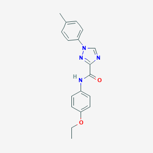 N-(4-ethoxyphenyl)-1-(4-methylphenyl)-1H-1,2,4-triazole-3-carboxamide