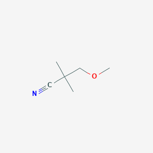 molecular formula C6H11NO B027891 3-甲氧基-2,2-二甲基丙腈 CAS No. 99705-29-0