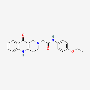 N-(4-ethoxyphenyl)-2-(10-oxo-3,4-dihydrobenzo[b][1,6]naphthyridin-2(1H,5H,10H)-yl)acetamide