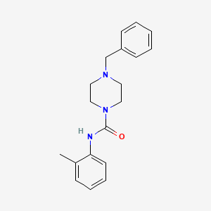 4-benzyl-N-(2-methylphenyl)piperazine-1-carboxamide