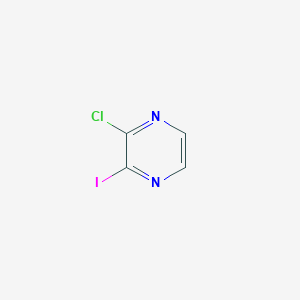 molecular formula C4H2ClIN2 B2789173 2-Chloro-3-iodopyrazine CAS No. 191340-85-9
