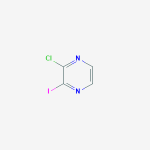 molecular formula C4H2ClIN2 B2789173 2-氯-3-碘吡嘧啶 CAS No. 191340-85-9