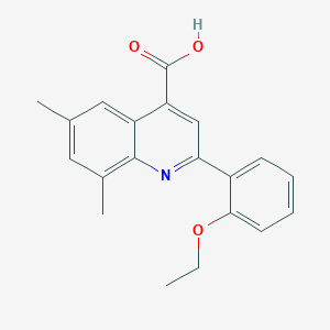 2-(2-Ethoxyphenyl)-6,8-dimethylquinoline-4-carboxylic acid