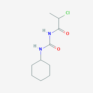 3-(2-Chloropropanoyl)-1-cyclohexylurea