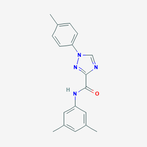 N-(3,5-dimethylphenyl)-1-(4-methylphenyl)-1H-1,2,4-triazole-3-carboxamide