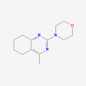 molecular formula C13H19N3O B2789440 4-Methyl-2-morpholino-5,6,7,8-tetrahydroquinazoline CAS No. 478067-71-9