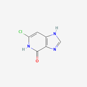 molecular formula C6H4ClN3O B2789498 6-Chloro-3,5-dihydro-imidazo[4,5-c]pyridin-4-one CAS No. 52559-20-3
