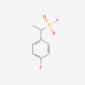 B2789562 1-(4-Fluorophenyl)ethanesulfonyl fluoride CAS No. 2172509-00-9