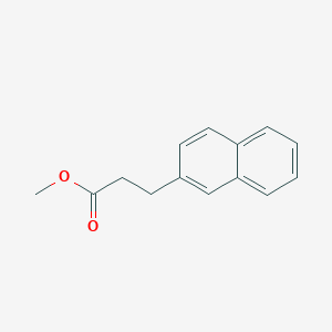 molecular formula C14H14O2 B2789589 2-Naphthalenepropanoic acid, methyl ester CAS No. 81711-55-9