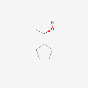 molecular formula C7H14O B2789686 (1S)-1-cyclopentylethan-1-ol CAS No. 122382-80-3