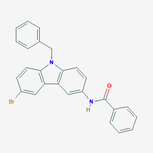 N-(9-benzyl-6-bromo-9H-carbazol-3-yl)benzamide