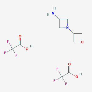 1-(Oxetan-3-yl)azetidin-3-amine bis(2,2,2-trifluoroacetate)