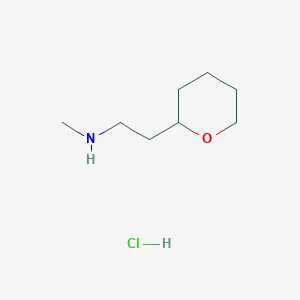 Methyl-[2-(tetrahydro-pyran-2-YL)-ethyl]-amine hydrochloride