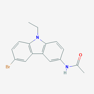 molecular formula C16H15BrN2O B278977 N-(6-bromo-9-ethyl-9H-carbazol-3-yl)acetamide 