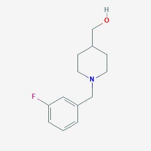 [1-(3-Fluoro-benzyl)-piperidin-4-yl]-methanol