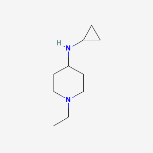 molecular formula C10H20N2 B2789839 N-cyclopropyl-1-ethylpiperidin-4-amine CAS No. 926248-79-5