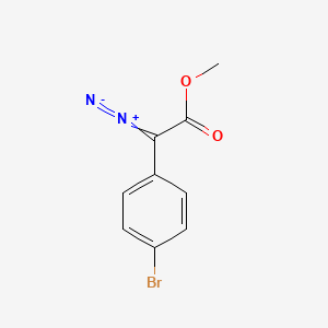 molecular formula C9H7BrN2O2 B2789852 Methyl 2-(4-bromophenyl)-2-diazoacetate CAS No. 264881-99-4
