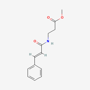 molecular formula C13H15NO3 B2789869 methyl N-[(2E)-3-phenylprop-2-enoyl]-beta-alaninate CAS No. 301840-51-7
