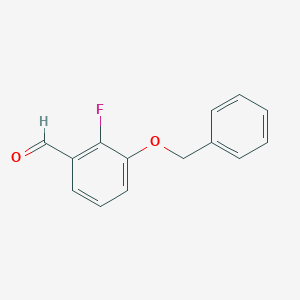 B027899 3-Benzyloxy-2-fluorobenzaldehyde CAS No. 103438-90-0