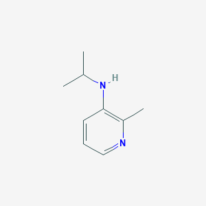 molecular formula C9H14N2 B2789952 2-methyl-N-(propan-2-yl)pyridin-3-amine CAS No. 1346540-72-4