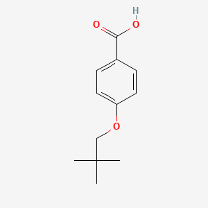 molecular formula C12H16O3 B2790053 4-(新戊氧基)苯甲酸 CAS No. 355391-06-9