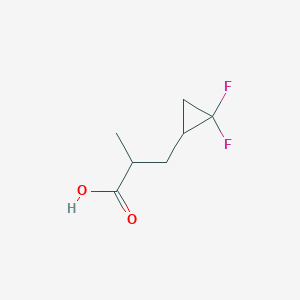 3-(2,2-Difluorocyclopropyl)-2-methylpropanoic acid