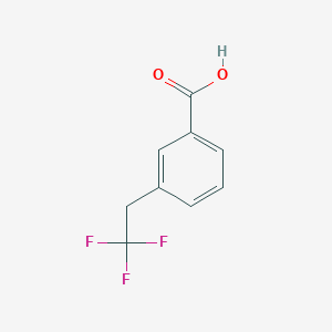 molecular formula C9H7F3O2 B2790234 3-(2,2,2-Trifluoroethyl)benzoic acid CAS No. 114980-36-8