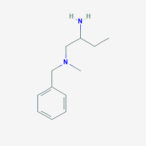 molecular formula C12H20N2 B2790291 1-N-benzyl-1-N-methylbutane-1,2-diamine CAS No. 900717-18-2