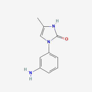 3-(3-Aminophenyl)-5-methyl-1H-imidazol-2-one