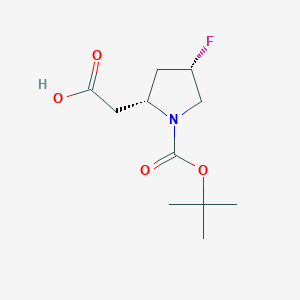 N-t-BOC-cis-4-Fluoro-L-beta-Homoproline