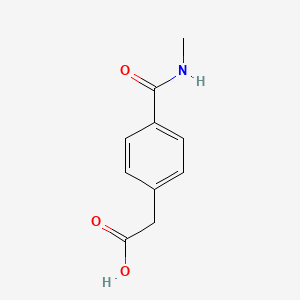 2-[4-(Methylcarbamoyl)phenyl]acetic acid