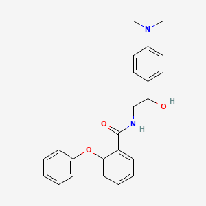 N-(2-(4-(dimethylamino)phenyl)-2-hydroxyethyl)-2-phenoxybenzamide