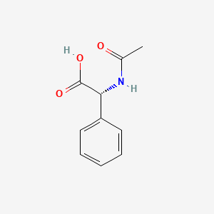 molecular formula C10H11NO3 B2790458 (R)-2-Acetamido-2-phenylacetic acid CAS No. 14257-84-2; 15962-46-6