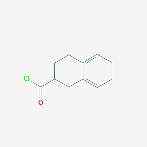 molecular formula C11H11ClO B2790471 2-Tetralincarboxylic acid chloride CAS No. 86346-43-2