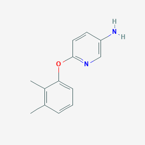 molecular formula C13H14N2O B2790500 6-(2,3-Dimethylphenoxy)pyridin-3-amine CAS No. 219866-00-9